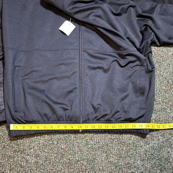 Heron Preston Logo Tape Zip Up Track Top 'Black' - Picture 15 of 16
